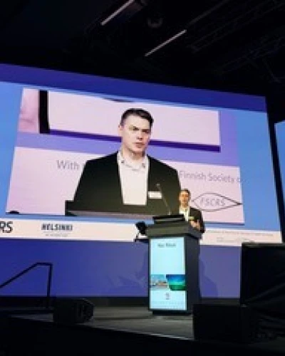 Foto Nic Reus Winter ESCRS 2026 Helsinki